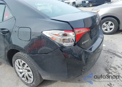 2017 Toyota Corolla Le z USA, uszkodzony, nr VIN 2T1BURHE8HC880190